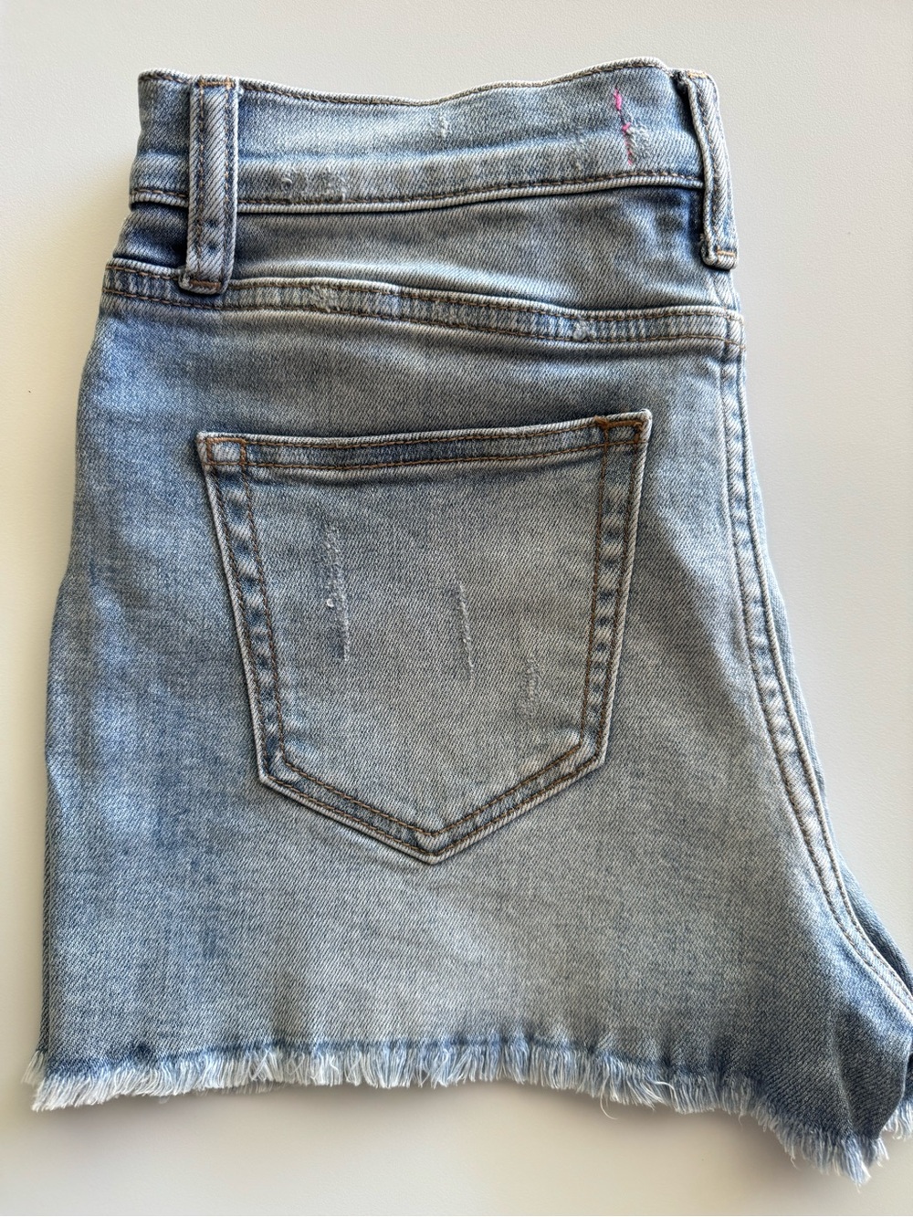 PINK Victoria's Secret Light Wash Denim Jean Shorts